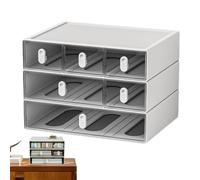 Stackable Drawers For Desk, Desktop Storage Drawers, Stackable Craft Storage Drawer, Clear Desktop Storage Box, Desk Organizer Drawers, Stackable Clear Drawers, Office Desk Storage