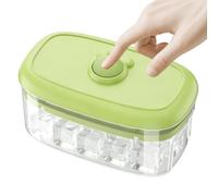 Stackable Ice Cube Mold, Easy Release Tray For Drinks And Freezer