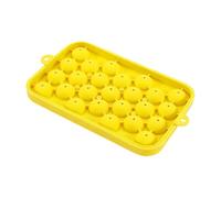 Stackable Ice Tray, 25 Cavity Silicone Mold, Reusable Maker with Removable Lid Spill Proof Freezer Container Easy Release Design for Whiskey Bourbon Cocktails RV Camping Travel Home Use