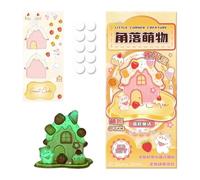 Stackable Stickers - Glow Decorative Cartoon Decals, Stackable 3D Crystal Stickers | For Miniature Scene Phone Case Laptop Notebook Journaling Scrapbook Desktop Luminous Layered Clear Resin Gems