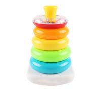 Stacking Rings Toy - Colorful Ring Tower Learning Game, Educational Building Play Set, Infant Development Toy | Early Skill Training Activity For Ages 6 Months Plus Boys Girls Travel Home Nursery