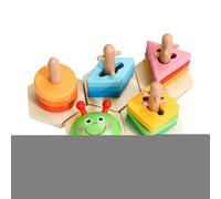 Stacking Toys, Shape Sorter, Wooden Educational Sensory Game for and Kids, Preschool Learning Activities at Home, Preschool Learning Activities, Sensory Game for Home Play Holiday Travel Car Trip Dayc