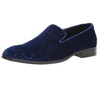 Stacy Adams Saunders Velour Slip on, Mocasín Hombre, Real Real, 45 EU