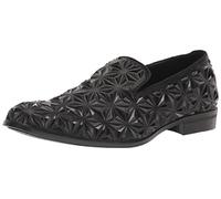 Stacy Adams Sequence Slip on Loafer, Mocasín Hombre, Negro, 44 EU