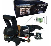 Stadea SWP101K - Pulidora de piedra húmeda - Molinillo de pulido de velocidad variable para hormigón, encimera de piedra pulido húmedo