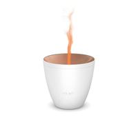 Stadler Form difusor de aroma de aceite esencial Zoe con efecto de llama único, para aromaterapia relajante, blanco