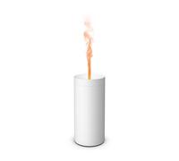 Stadler Form Difusor de Aroma Lucy con energía de batería, con Efecto de Llama, Puede difundir aceites Esenciales hasta 7 Horas, para relajación y revitalización de aromaterapia, Color Blanco