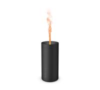 Stadler Form L-038 Lucy Secreta aceites Esenciales con Efecto de Llama hasta 7 Horas en Funcionamiento con batería, para relajación y aromaterapia calmante, difusor de Aroma Negro, ABS, Talla única