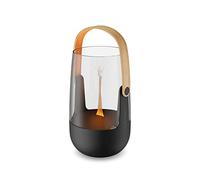 Stadler Form Sophie - Difusor de Aroma y Farol inalámbrico | Aceites Esenciales Ultrasónicos para Interior y Exterior Efecto Llama Funciona con Batería Hasta 11 h Negro Con Mango De