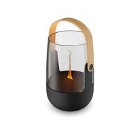 Stadler Form Sophie Little - Difusor de Aroma y Farol con batería de hasta 7 Horas, Adecuado para Interior y Exterior, Efecto Llama, para aceites Esenciales, Color Negro con Mango de bambú