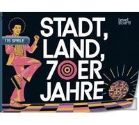 Stadt, Land, 70er Jahre - 115 Spiele: Stadt, Land, Fluss 70er Jahre - Spielblock für Fans der Siebziger | Retro-Quiz Spiel mit Nostalgie