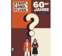 Stadt, Land, Fluss, 60er Jahre: 60 Spielblöcke A4 - Geschenk über Sechziger - Quiz | Spiel Nostalgie 1960er