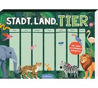 Stadt, Land, Tier: Mit vielen verschiedenen Kategorien