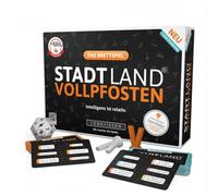 Stadt-Land Vollpfosten - El Juego de Mesa - Básico - Incluye Junior Erweiter