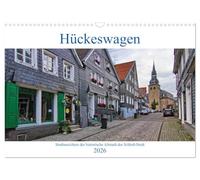 Stadtansichten Hückeswagen (Wandkalender 2026 DIN A3 quer), CALVENDO Monatskalender: Die historische Altstadt der Schloss-Stadt im Oberbergischen Kreis.