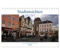 Stadtansichten, Linz am Rhein die bunte Stadt (Tischkalender 2026 DIN A5 quer), CALVENDO Monatskalender: Wegen ihrer vielen farblich und künstlerisch ... man Linz auch "Die Bunte Stadt am Rhein".