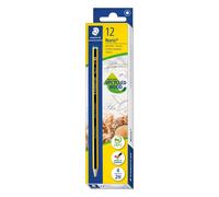 Staedler 120-4 - Pack de 12 lápices, Negro 1 unidad (Paquete de 12) 2H