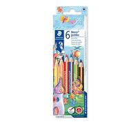 Staedler 128NC6 - Caja con 6 lápices de Jumbo, Multicolor