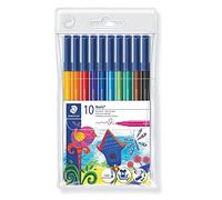 Staedler 326 WP10 - Estuche con 10 rotuladores, Multicolor