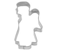 Staedter 114012 ángel Cortador de Galletas, Plata, 7 cm