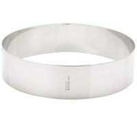 Städter 625143 Tarta Anillo Diámetro 24 x 6 cm, Acero Inoxidable, Plata, 23 x 23 x 5 cm,