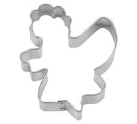 Staedter ángel Volando de Acero Inoxidable Cortador de Galletas, Plata, 7 cm