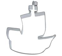 Staedter Barco Pirata Cortador de Galletas, Plata, 10,5 cm