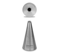 Staedter Big Star Punta, Plata, Acero Inoxidable, Plateado, 5 mm