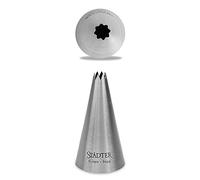 Staedter Big Star Punta, Plata, Acero Inoxidable, Plateado, 6 mm