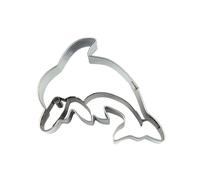 Staedter delfín Cortador de Galletas, Plata (hojalata, 6,5 cm