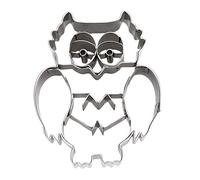 Staedter, diseño de búho Molde para Galletas, Plata, 7,5 cm