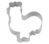Staedter Hahn - Cortador de Galletas de Acero Inoxidable, Plata, 6 cm