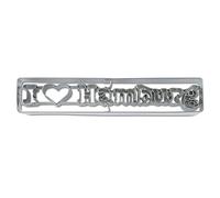 Städter I Love Hamburg Dwellers Cookie Cutter