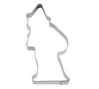Staedter Mini Papá Noel Cortador de Galletas, Plata, 7 cm