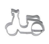 Staedter Motor Scooter, diseño de Galletas, Plata, 5,5 cm