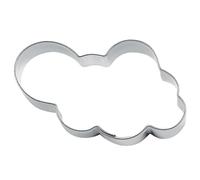 Staedter Nube Forma Cortador de Galletas, Color Plateado