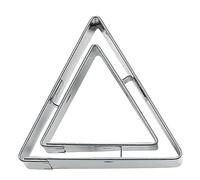 Staedter Peligro y Tomar el Derecho Forma Forma Cortador de Galletas, Color Plateado