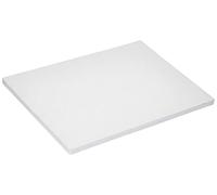 Städter Plato para tartas fabricado en cartón laminado con aluminio, color blanco, no resistente a cortes, tamaño 40 x 30 cm, 900042