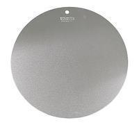 Staedter - Plato para Tartas Redondo, Plata, Aluminio, Plateado, 32 cm