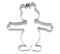 Staedter Push-me-Bear Cortador de Galletas, Acero Inoxidable