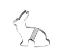 Staedter Sentado Conejo Cortador de Galletas, Plata, Acero Inoxidable, Plateado, 14 cm