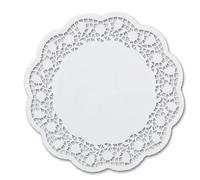 Staedter servilleta, Blanco, para Tartas, Juego de 6, Papel, Blanco, 20 cm