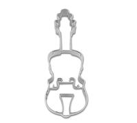 Staedter violín Cortador de Galletas, Plata, Acero Inoxidable, Plateado, 8,5 cm