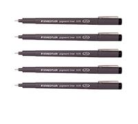 Staedtler 0.05 mm Pigment Liner Fineliner Sketching Drawing Drafting Pens by Staedtler