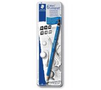 Staedtler 100 G6 Estuche de Metal con 6 Lápices (8B, 7B, 6B, 4B, 2B, HB)