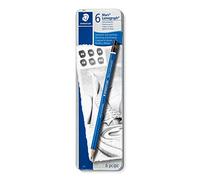 STAEDTLER 100 G6 - Lápices, 6 Unidades, Negro/ Azul