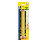 STAEDTLER 121-2 BK5D Noris - Lápices de grafito escolar (5 unidades), color gris