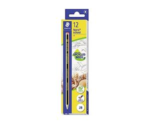 STAEDTLER 121-2B Noris School - Lápices de grafito (12 unidades)
