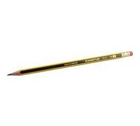 Staedtler 122HBRT - HB lápiz punta de goma Noris amarillo negro 120-4 - (pk12)