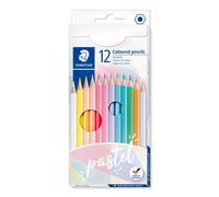 STAEDTLER 146 C12 Pa Pastel Coloured Pencils Pack of 12 Colours
